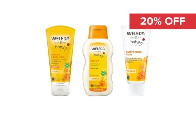 20% Off Weleda Baby Range Cover Image